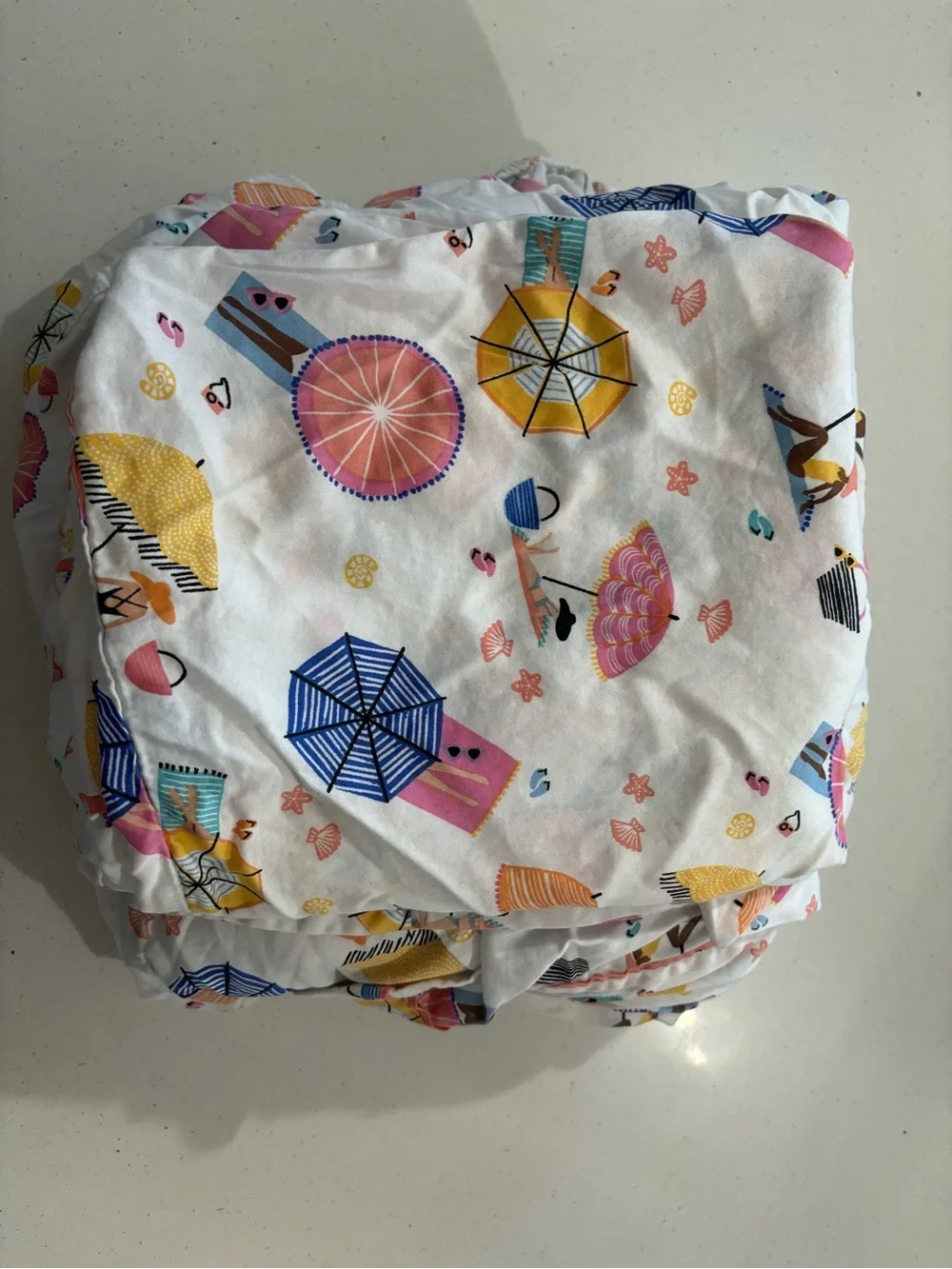 Martha Stewart Whim full sized sheet set with one pillowcase